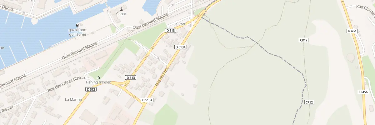 Plan du 46 Rue du Port à Dives-sur-Mer