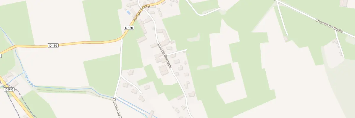 Plan du 9 Rue du Bernède à Barlest