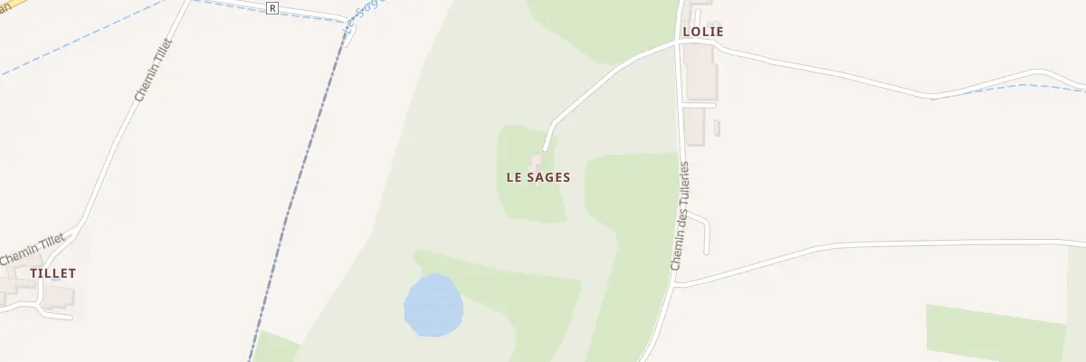Plan du 5088 Le Sages à Madiran