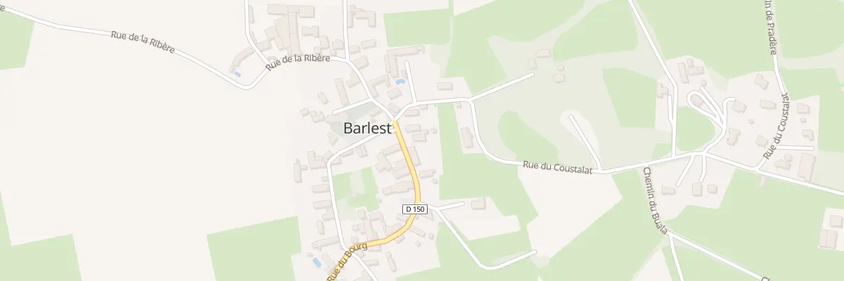 Plan du 3 Rue du Bourg à Barlest