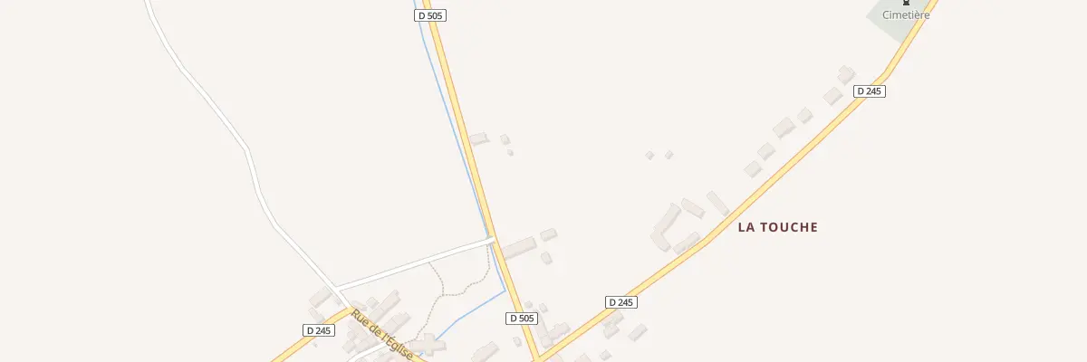 Plan du 1 Rte de Sainte Anne à Champfrémont
