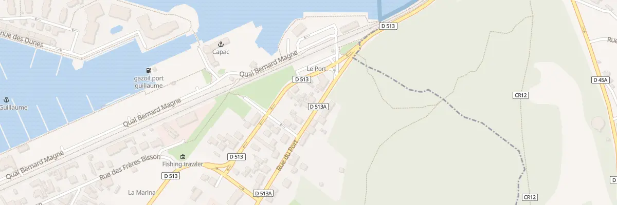 Plan du 83 Rue du Port à Dives-sur-Mer