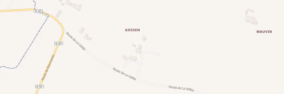 Plan du 3 Gossen à Mérignas