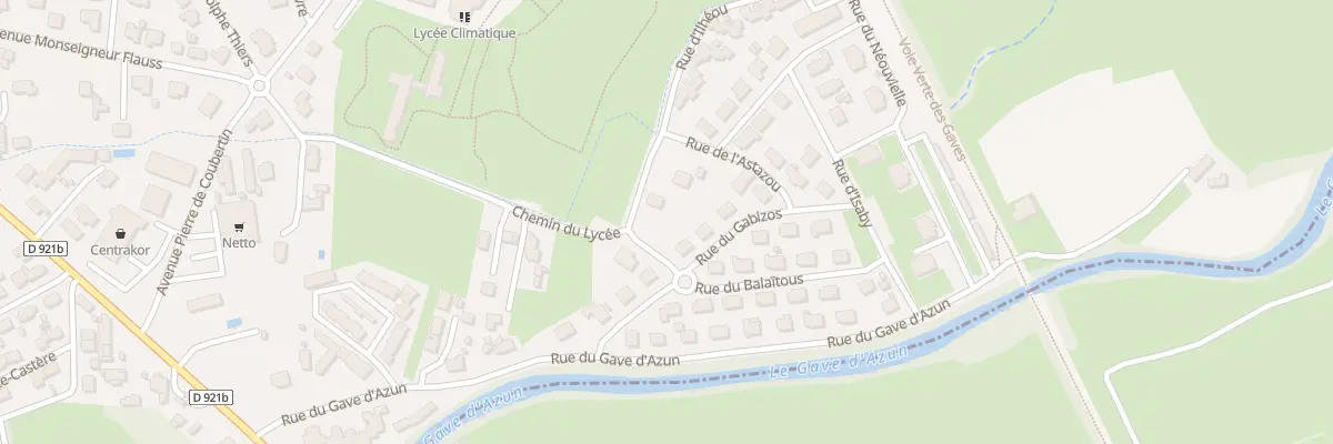 Plan du 2 Rue d’Ilhéou à Argelès-Gazost