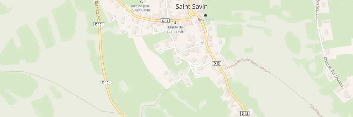 Plan du 10 Rue de la Peyre à Saint-Savin