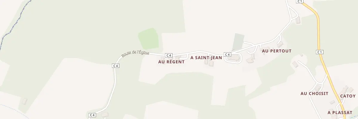 Plan du 453 Rte de l’Église à Maulichères