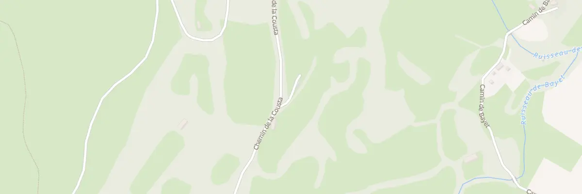 Plan du 5100 Le Cousta à Omex