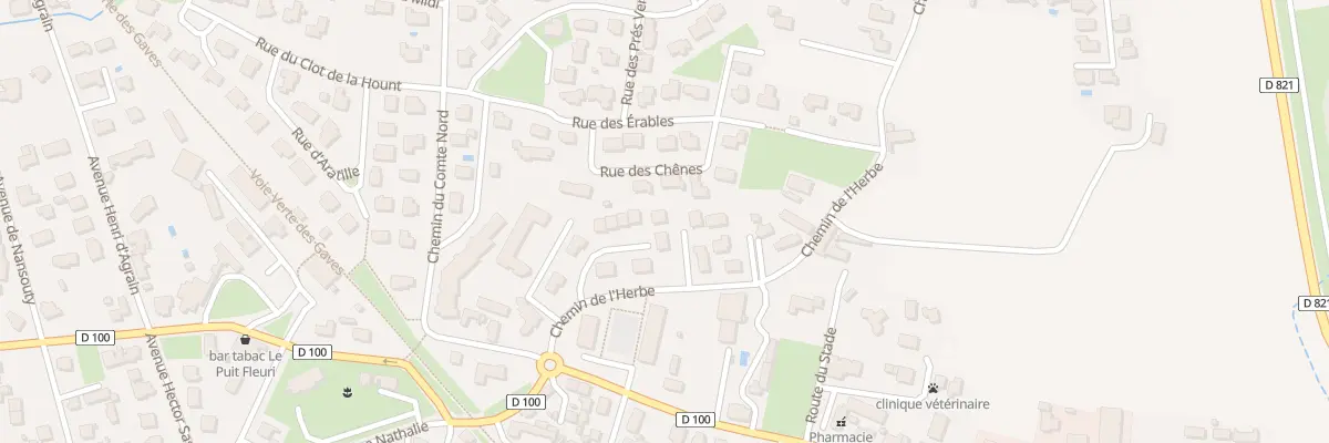 Plan du 21 Che de l’Herbe à Argelès-Gazost