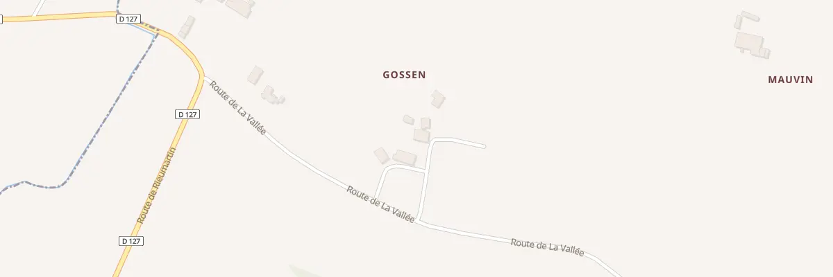 Plan du 2 Gossen à Mérignas