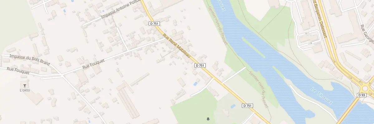 Plan du 98 Rue René Mabileau à Saumur