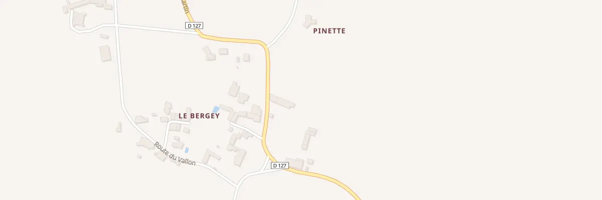 Plan du 18 Le Bergey à Mérignas