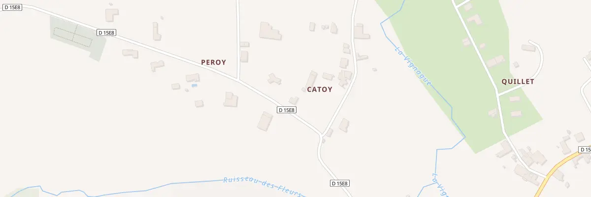Plan du 3 Catoy à Morizès