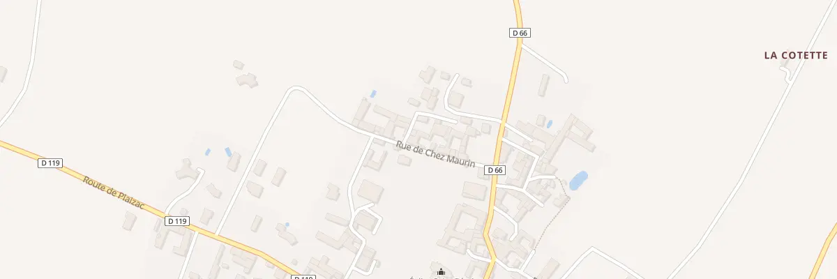 Plan du 78 Rue de Chez Maurin à Vaux-Rouillac