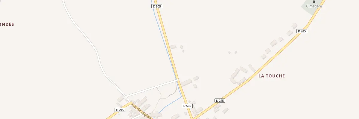 Plan du 8 Rte de Sainte Anne à Champfrémont
