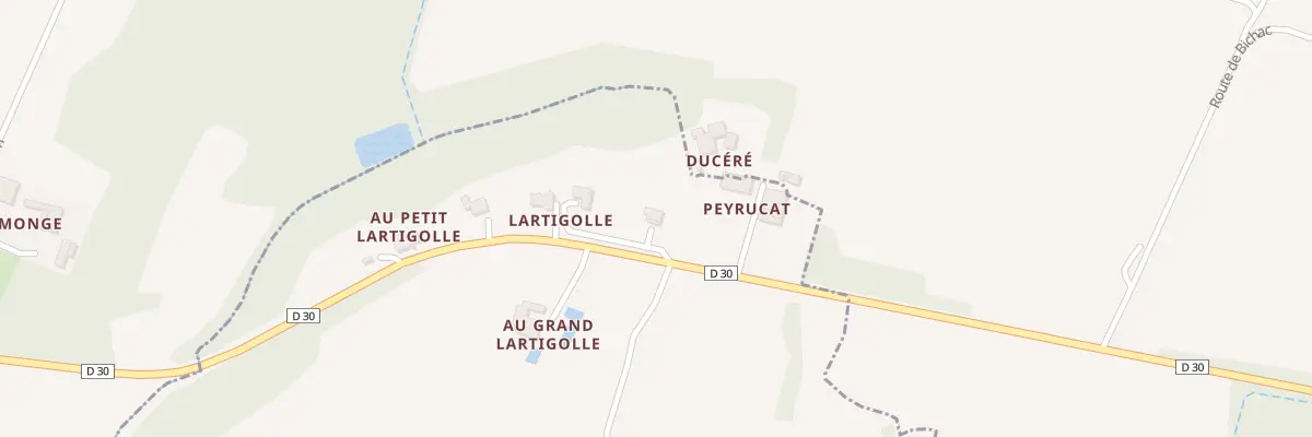 Plan du 5133 A Lartigolle à Lias-d’Armagnac