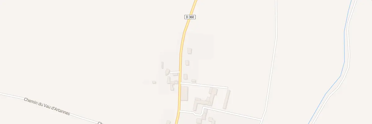 Plan du 470 Rue de Touraine à Artannes-sur-Thouet