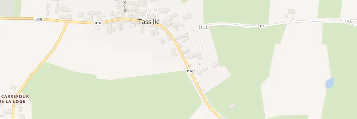 Plan du 18 Rue Principale à Tassillé