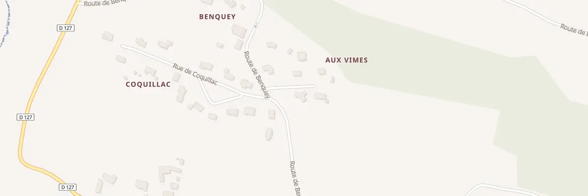 Plan du 5128 Aux Vimes à Mérignas