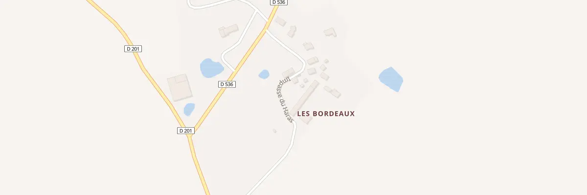 Plan du 116 Les Bordeaux à Gandelain