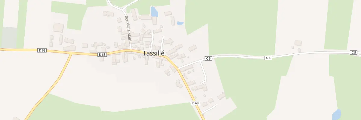 Plan du 13 Rue Principale à Tassillé