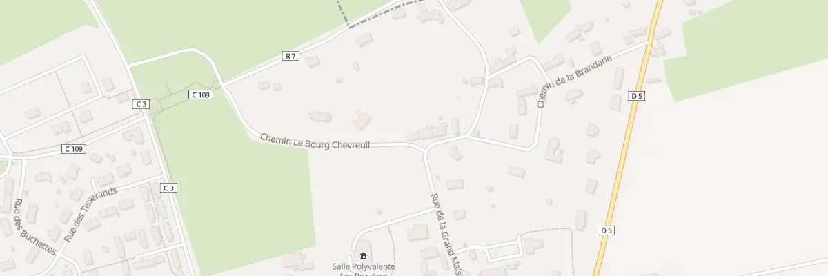 Plan du 6 Che Le Bourg Chevreuil à Saint-Rémy-de-Sillé