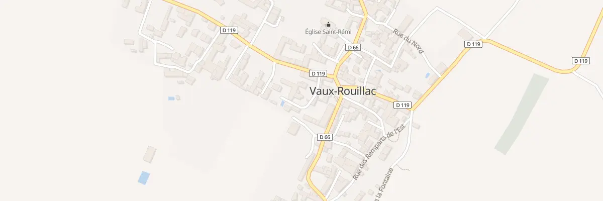Plan du 48 Rue des Ecoles à Vaux-Rouillac