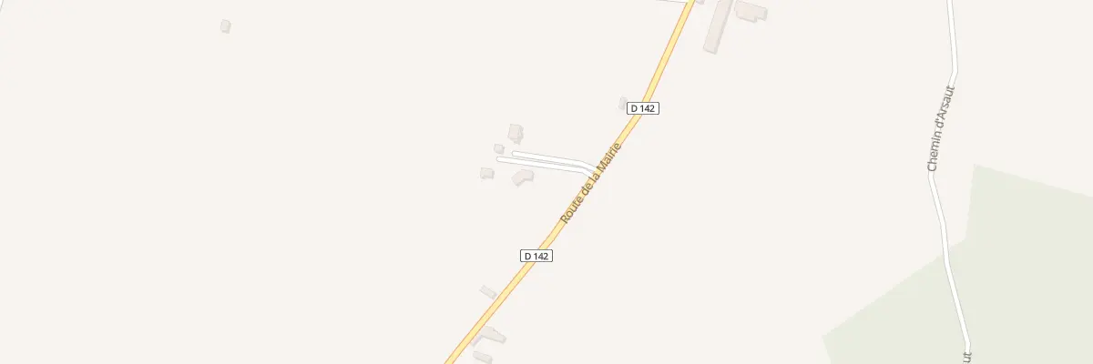 Plan du 15 Rte de la Mairie à Corbère-Abères