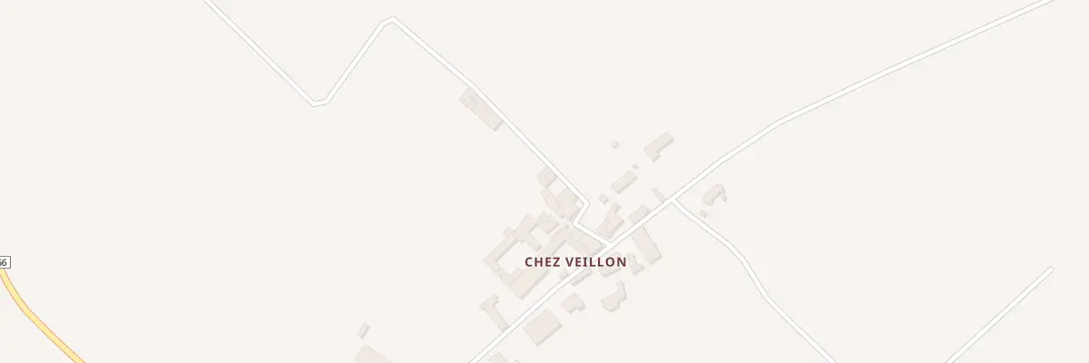 Plan du 5180 Chez Veillon à Verdille