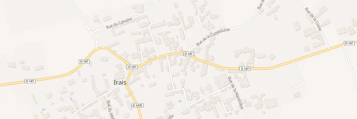 Plan du 8 Grand Rue à Irais