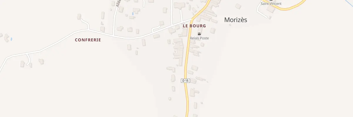 Plan du 9 Le Bourg à Morizès