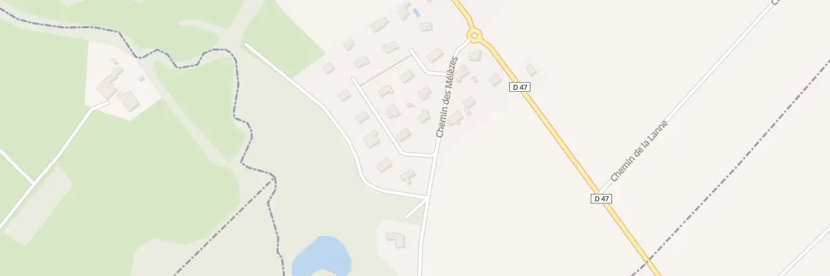 Plan du 2 Imp des Marnières à Gardères