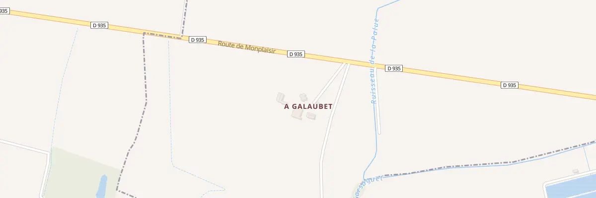 Plan du 2 Rte de Monplaisir à Maulichères