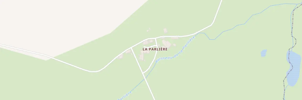 Plan du 5B La Parlière à Fomperron
