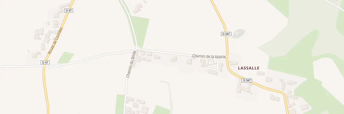 Plan du 5020 Rte de la Mairie à Villenave-près-Béarn