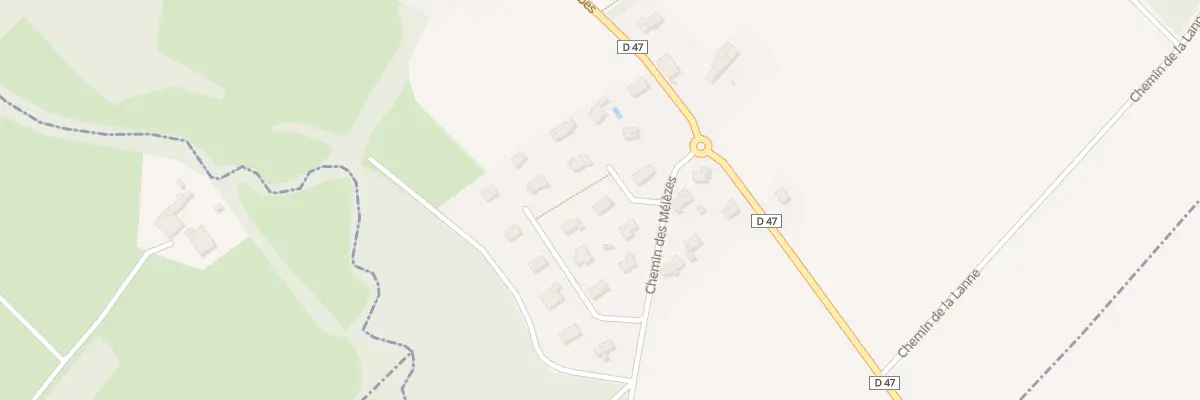 Plan du 3 Imp du Chêne à Gardères