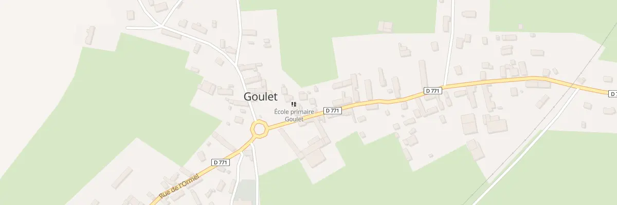 Plan du 3 Rue du Hamel à Monts-sur-Orne
