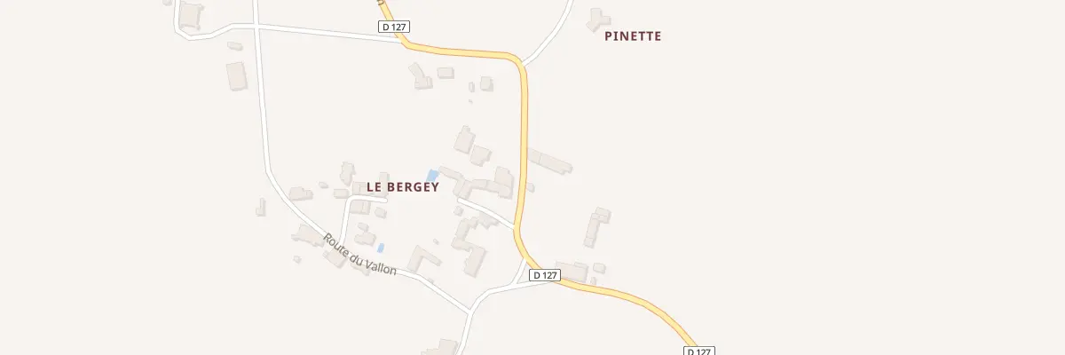 Plan du 18B Le Bergey à Mérignas