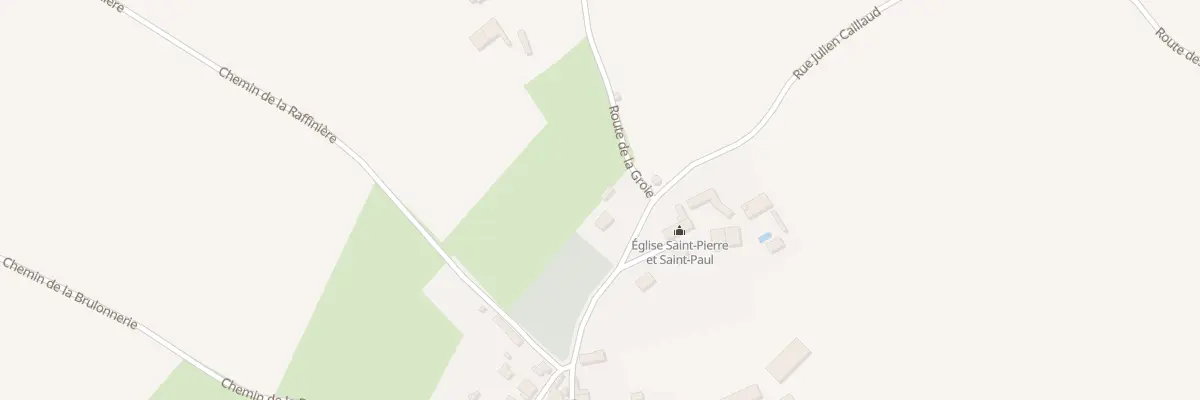 Plan du 10 Rue Julien Caillaud à Fontivillié