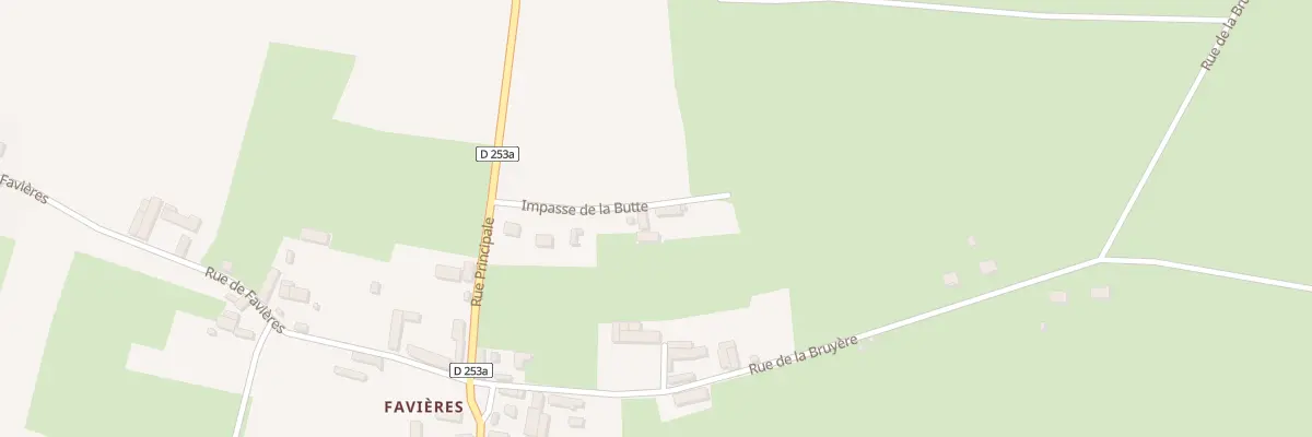 Plan du 8 La Butte à Vendeuvre