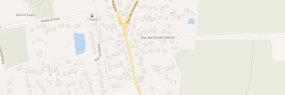 Plan du 4 Rue des Grands Détours à Saumur