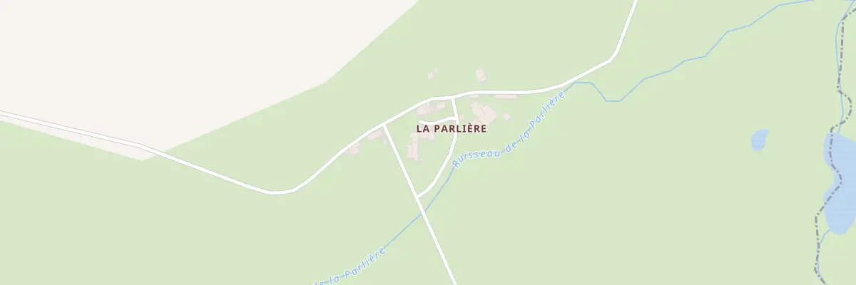Plan du 10A La Parlière à Fomperron