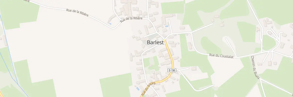 Plan du 2 Imp Carrerot à Barlest