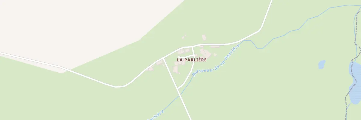 Plan du 3 La Parlière à Fomperron