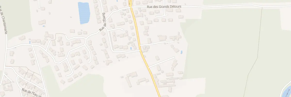 Plan du 119 Rue de Montagland à Saumur