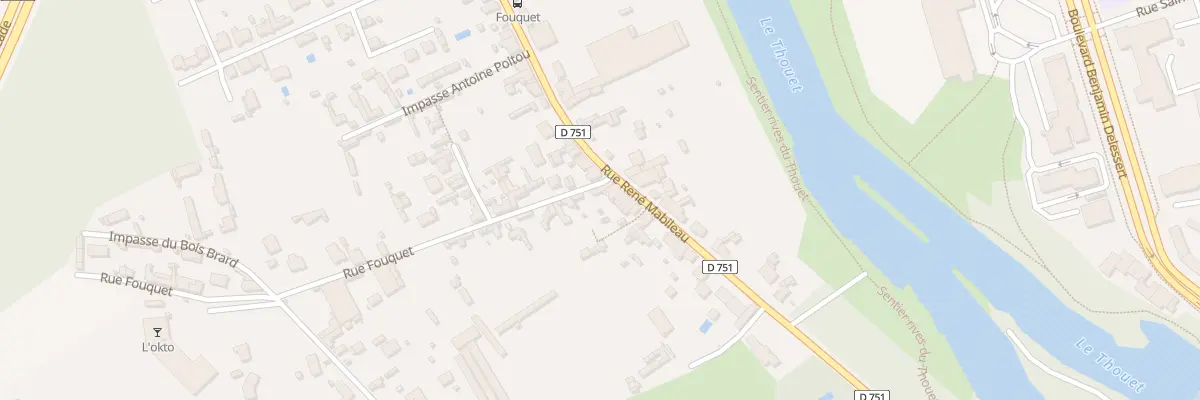 Plan du 80 Rue René Mabileau à Saumur