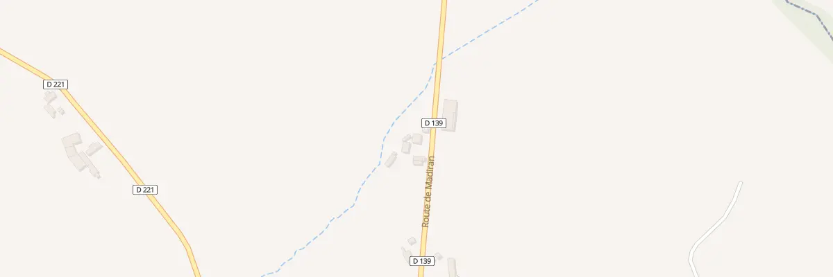 Plan du 21 Rte de Madiran à Séméacq-Blachon