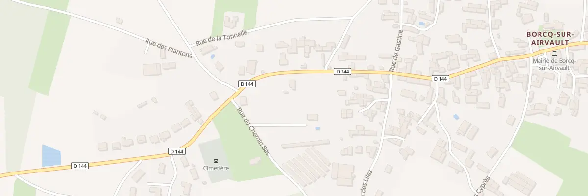 Plan du 10 Rue des Acacias à Airvault