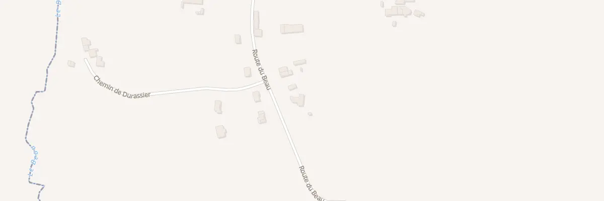 Plan du 14 Rte du Beau à Challignac