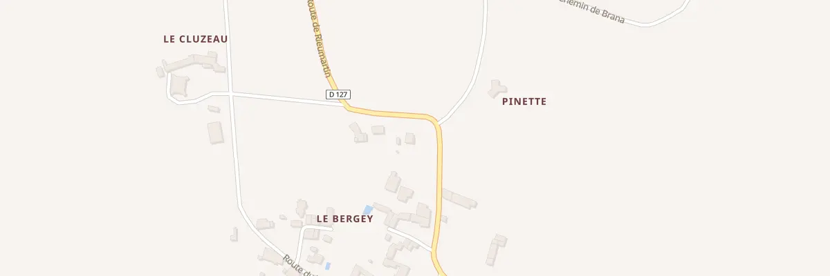 Plan du 20 Le Bergey à Mérignas