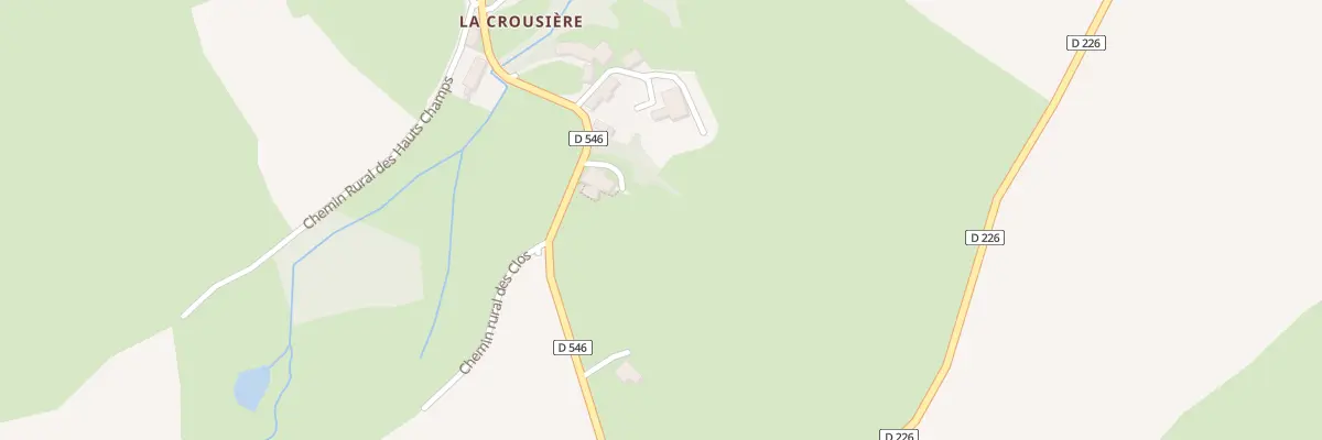 Plan du 11 La Crousière à Saint-Ellier-les-Bois
